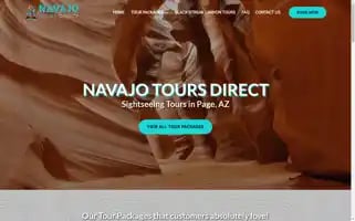 Navajotoursdirect.com Screenshot 2024-04-12 07:00:21