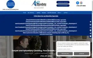 Absolutecarpetcare.com Screenshot 2024-05-08 09:38:41
