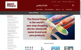 Dentaldepot.com Screenshot 2024-05-09 09:19:38