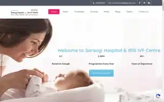 Saraogihospital.com Screenshot 2024-07-06 01:37:00