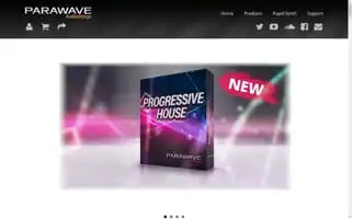 Parawave-audio.com Screenshot 2024-06-30 00:08:08