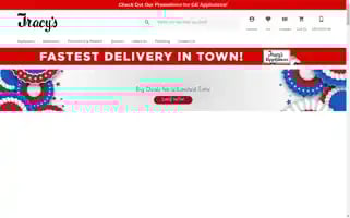 Tracysapplianceslima.com Screenshot 2024-05-16 22:04:39