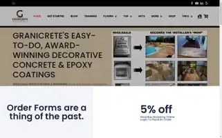 Granicrete.net Screenshot 2024-05-26 09:32:35