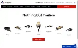 Texaspridetrailers.com Screenshot 2024-05-14 06:46:37