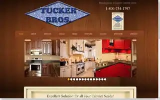 Tuckerbrotherscabinetdoors.com Screenshot 2024-06-13 13:19:47