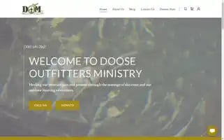 Dooseoutfittersministry.com Screenshot 2024-06-26 21:40:53