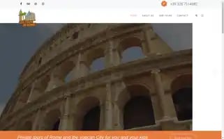 Kidstoursinrome.com Screenshot 2024-04-25 12:31:10