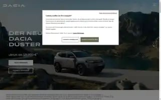 Dacia.de Screenshot 2024-07-04 07:29:15