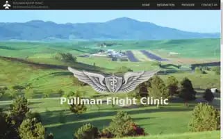 Pullmanflightclinic.com Screenshot 2024-04-16 10:11:58