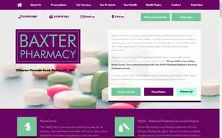 Baxterpharmacy.com.au Screenshot 2024-05-08 17:11:19