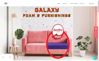 Galaxyfoamsandfurnishings.com Screenshot 2024-04-27 06:17:14