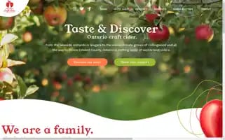 Ontariocraftcider.com Screenshot 2024-06-30 17:16:15