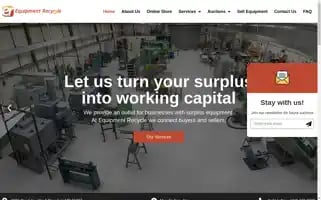 Equipmentrecycle.com Screenshot 2024-05-15 21:21:24