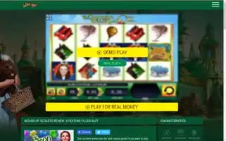 Wizardofozslot.org Screenshot 2024-07-04 08:01:35