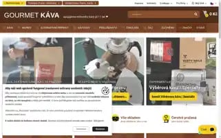 Gourmetkava.cz Screenshot 2024-07-08 18:45:00
