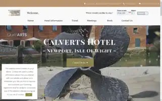 Calvertshotel.co.uk Screenshot 2024-04-15 20:29:27