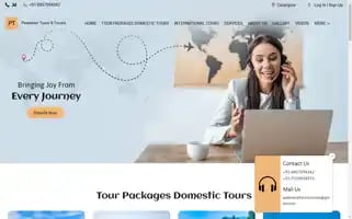 Pednekartourstravels.com Screenshot 2024-04-14 12:30:05