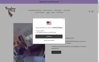 Foxglovebeautyshop.com Screenshot 2024-04-26 06:15:52