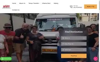 Tempotravellerhiredelhi.in Screenshot 2024-04-27 03:55:13