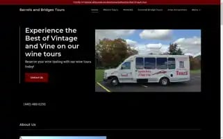 Barrelsandbridgestours.com Screenshot 2024-04-16 11:14:39