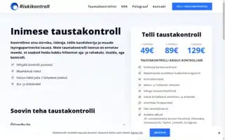 Riskikontroll.ee Screenshot 2024-05-23 03:53:45