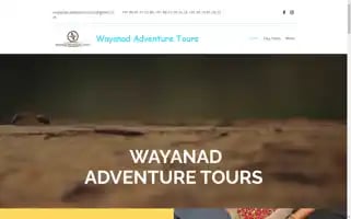 Wayanadadventuretours.com Screenshot 2024-04-22 20:00:22