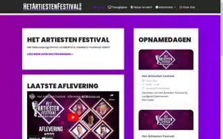 Hetartiestenfestival.nl Screenshot 2024-07-03 03:02:58