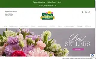 Elainesflowershoppe.biz Screenshot 2024-05-15 21:01:45