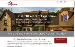 1stmaintenancesc.com Screenshot 2024-06-13 07:12:50