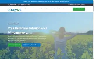 Reviveketamineclinic.com Screenshot 2024-07-01 10:45:32