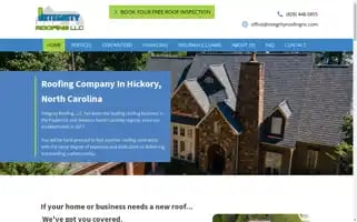 Integrityroofingnc.com Screenshot 2024-07-06 20:35:40