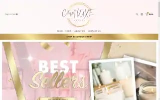 Candmluxecandle.com Screenshot 2024-04-27 11:52:09