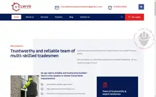 Clwydhomeimprovements.co.uk Screenshot 2024-05-26 13:59:37