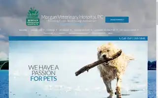 Morganveterinaryhospital.com Screenshot 2024-05-16 08:22:50