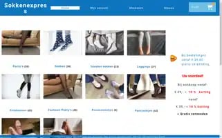 Sokkenexpress.nl Screenshot 2024-05-22 11:06:52
