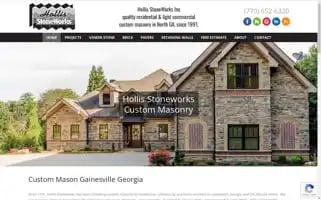 Hollisstoneworks.com Screenshot 2024-07-05 07:00:29