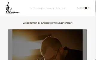 Ankerstjerneleathercraft.dk Screenshot 2024-05-19 13:44:40