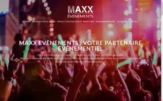 Maxx-evenements.ma Screenshot 2024-06-26 19:36:31