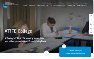 Attfe.org.uk Screenshot 2024-07-02 09:23:11