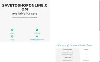 Savetoshoponline.com Screenshot 2024-05-13 19:59:42