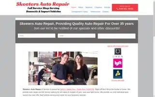 Skeetersautomotiverepair.com Screenshot 2024-05-16 17:38:07