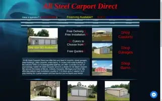 Allsteelcarportsdirect.com Screenshot 2024-05-08 12:00:16