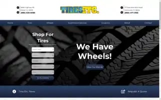 Tiresetcllc.com Screenshot 2024-05-14 12:57:22