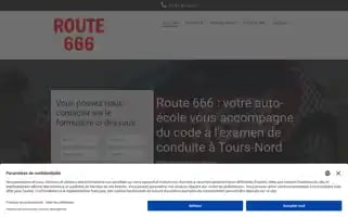 Auto-ecole-route666-tours.fr Screenshot 2024-04-25 03:56:12