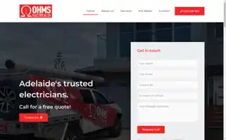 Ohmselectricalsa.com.au Screenshot 2024-07-08 17:05:51