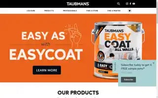 Taubmans.com.au Screenshot 2024-05-14 05:07:44