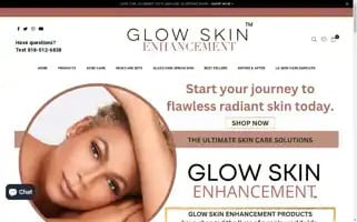 Glowskinenhancement.com Screenshot 2024-05-05 09:48:40