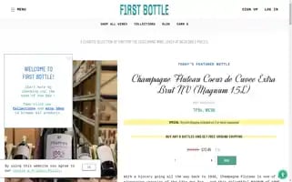 Firstbottlewines.com Screenshot 2024-07-03 09:47:06