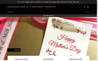 Milkhousechocolates.net Screenshot 2024-05-05 02:24:57