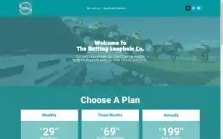 Thebettingloopholeco.co.uk Screenshot 2024-05-20 21:36:15